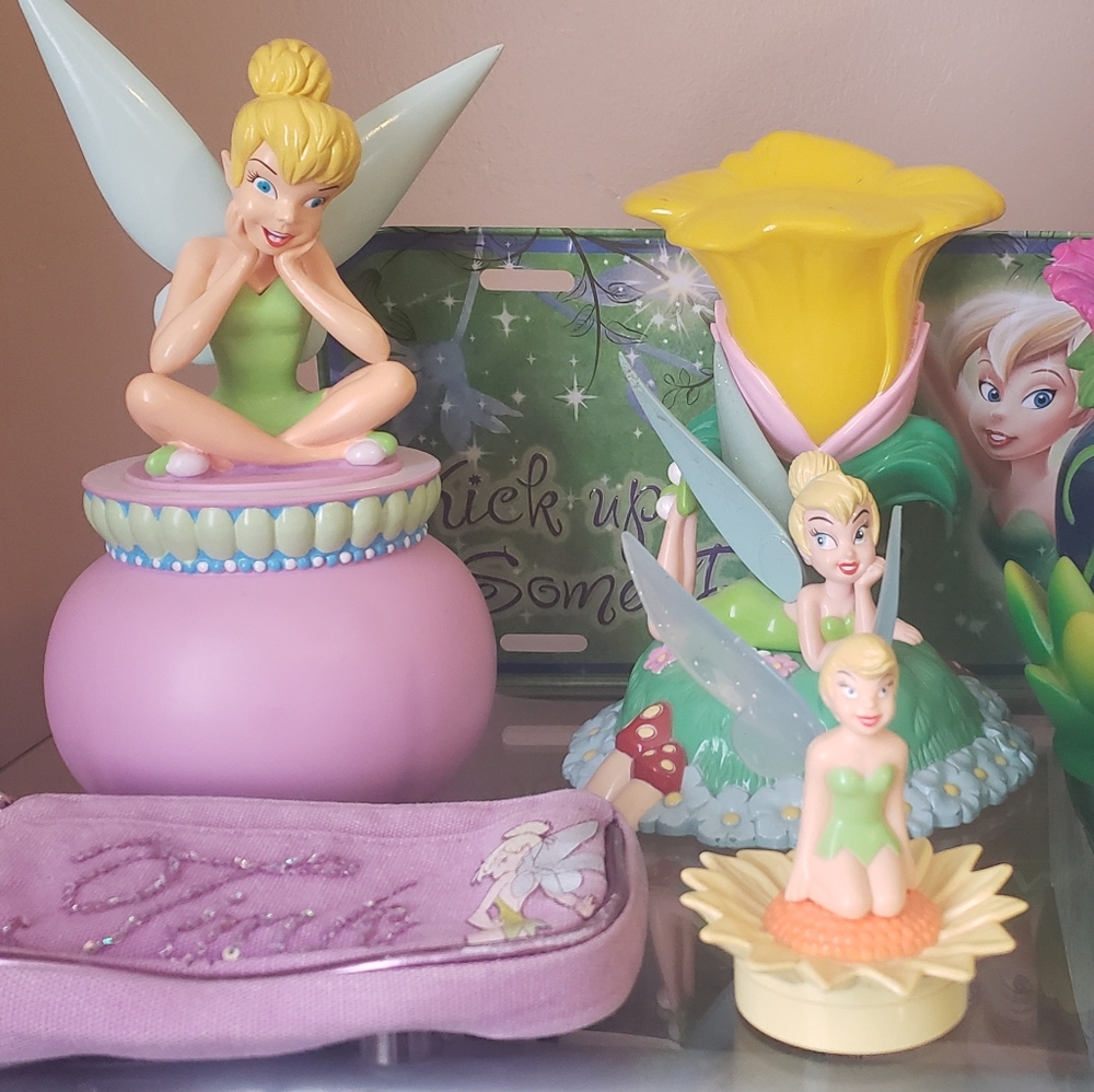 VINTAGE DISNEY TINKERBELL BUNDLE - Picture 2 of 8
